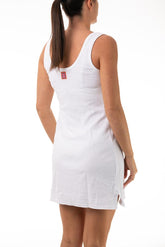 ABITO DONNA  BIANCO SOLINKA BLANC SEASPONGE BANANA MOON